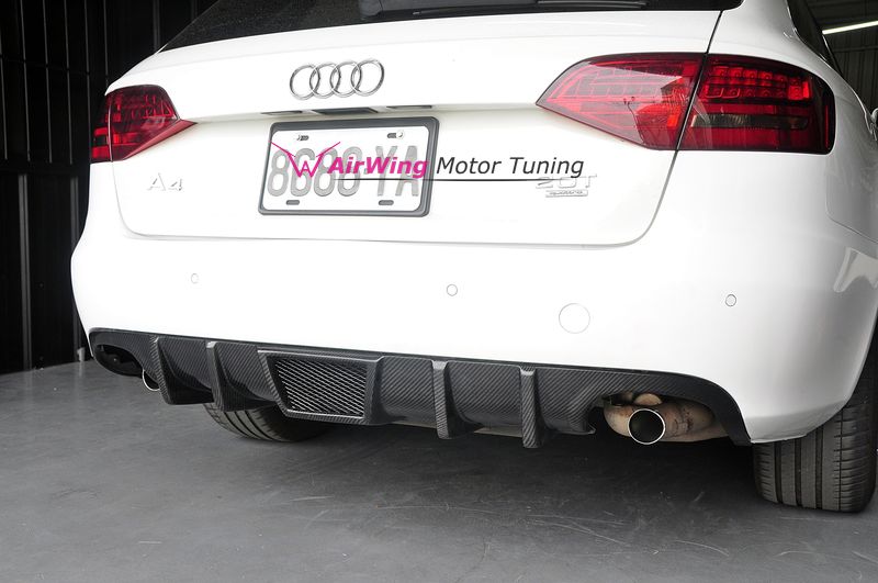 Audi A4 - Airwing Carbon Diffuser 01